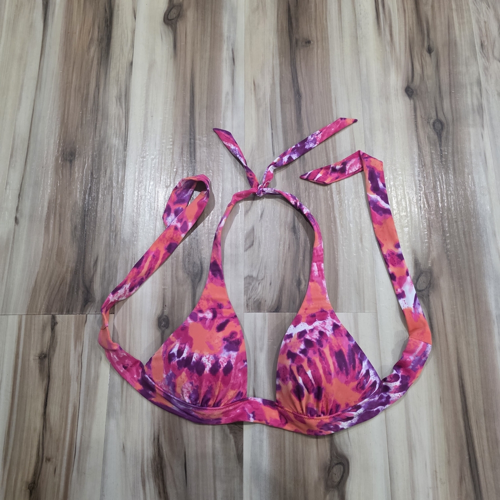 Victoria's Secret Pink and Orange Bikini Top